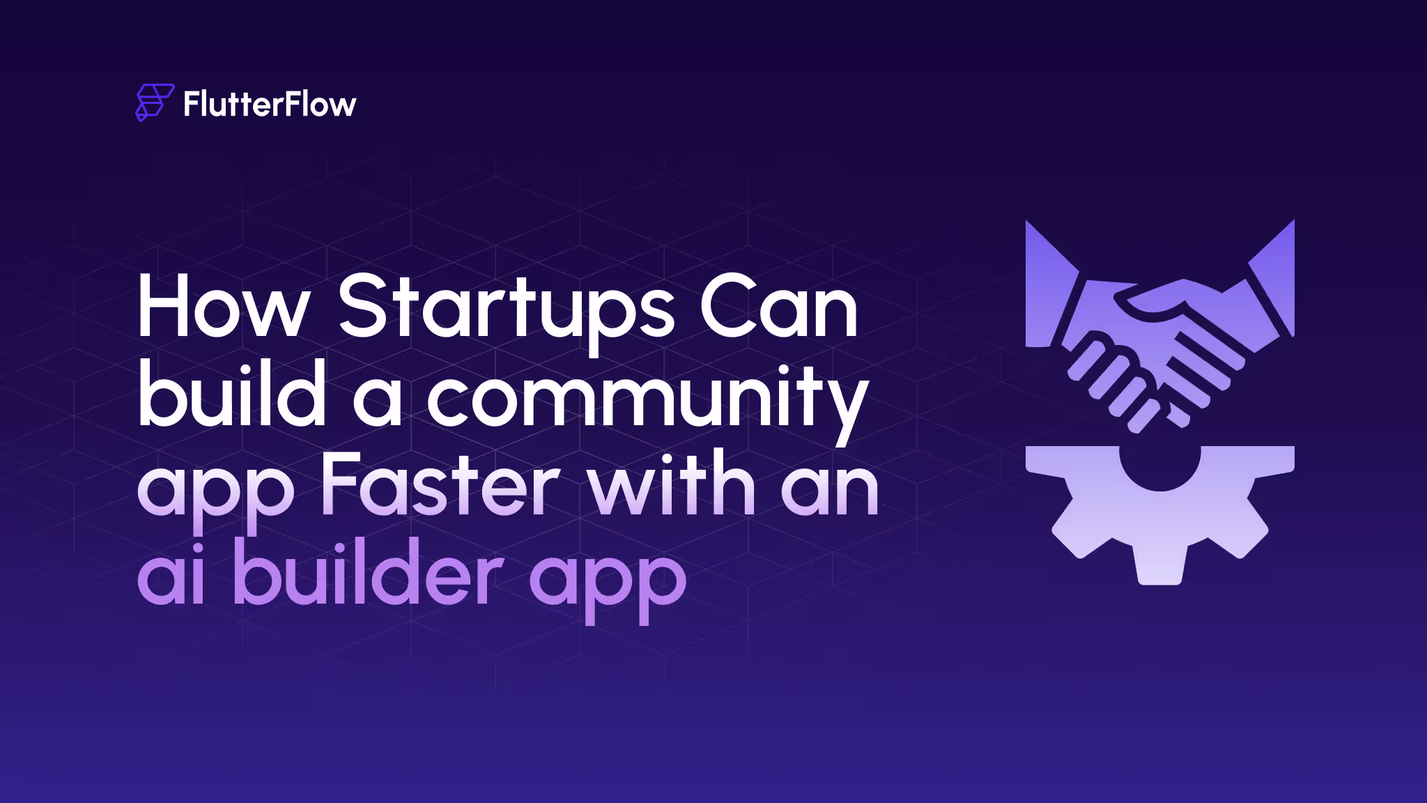 How Startups Can build a community app Faster with an ai builder app