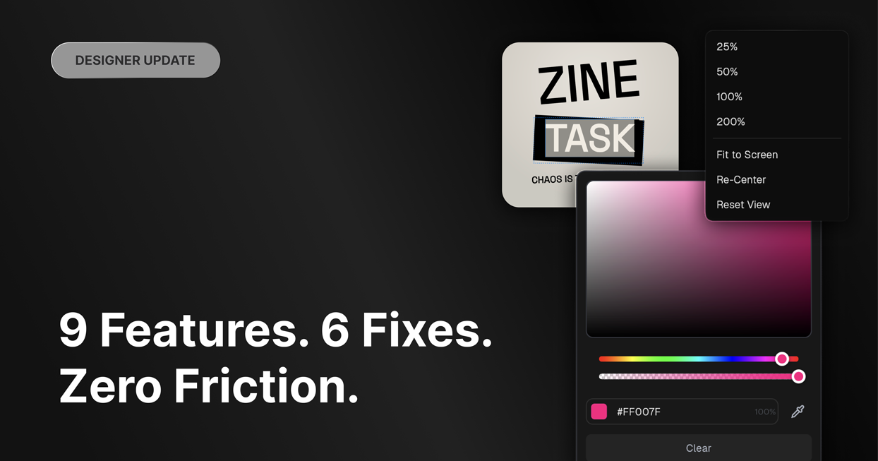 What’s New in Designer - March 12, 2026