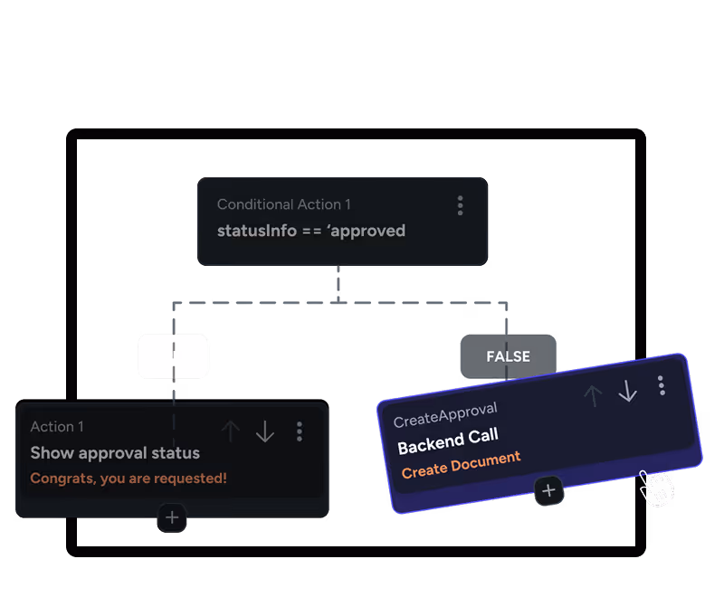 Build & verify faster with visual logic and review